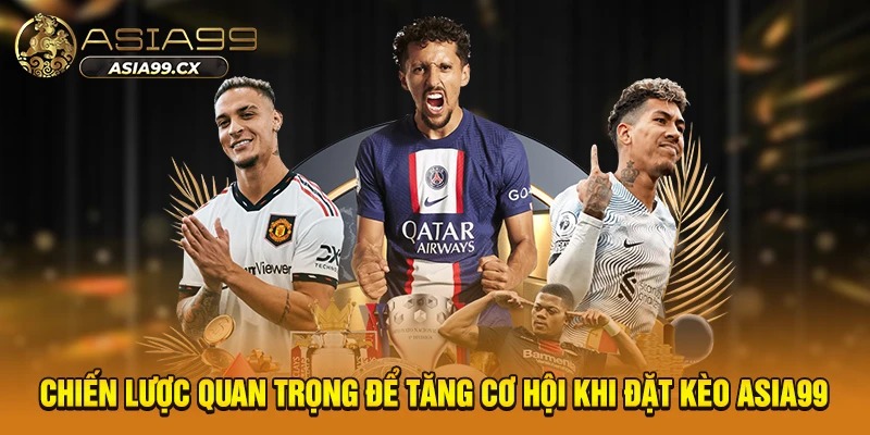 Chiến lược quan trọng để tăng cơ hội khi đặt kèo asia99